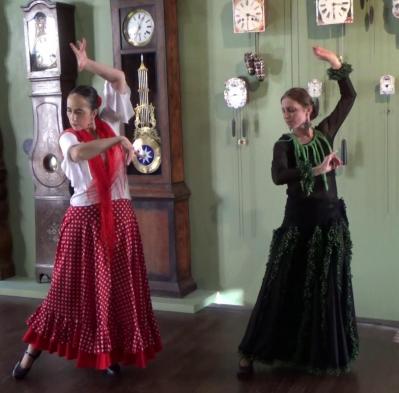 Duende Flamenco - ce qui nous lie, clip leiux fermés - Musee du temps