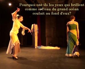 La jeune fille de la mer tristesse duende flamenco L. Marion Diaz