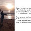 Laurence marion diaz j aime les mots flamenco sur une plage en corse