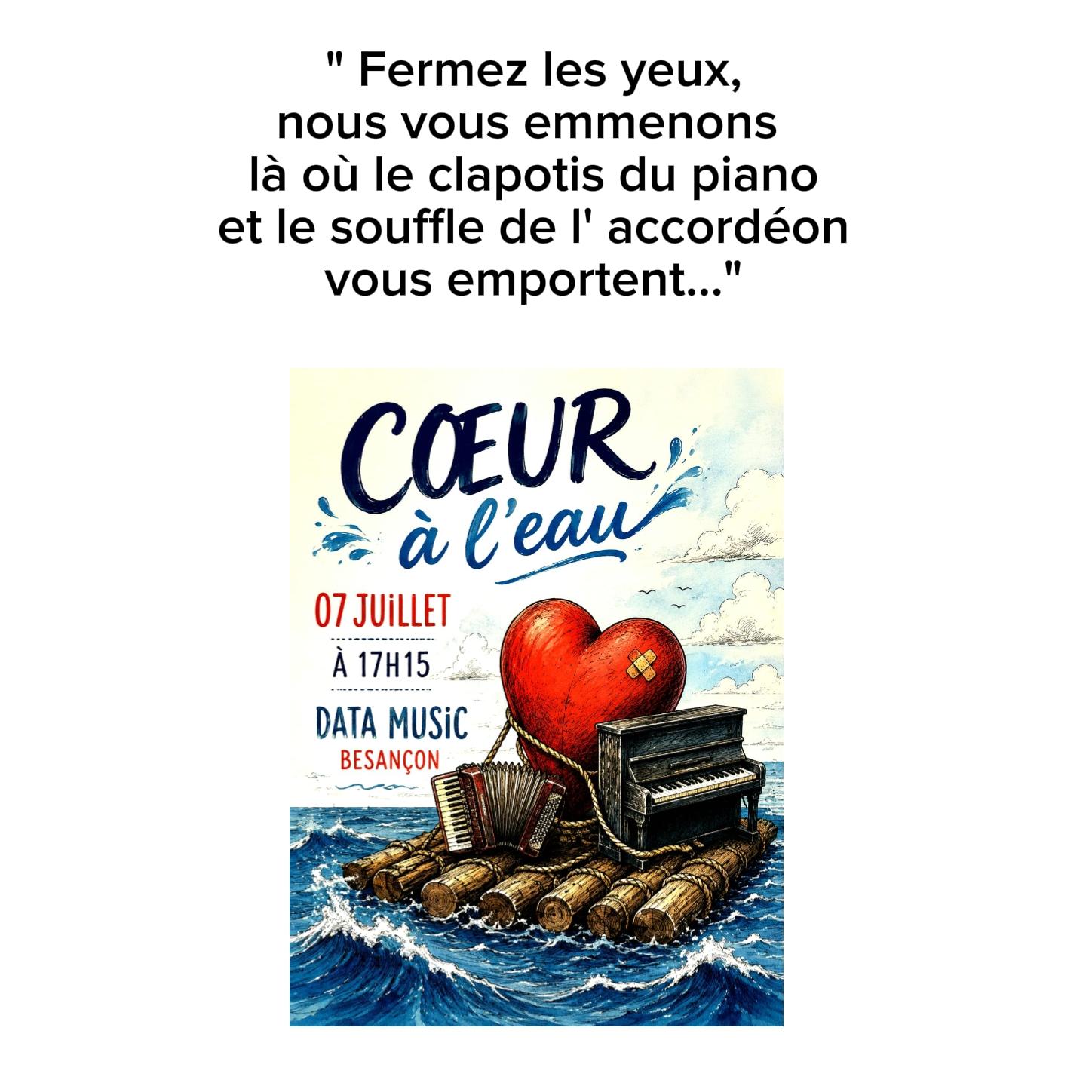 Coeur à l'eau